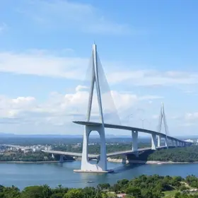 nova ponte estaiada do Paraná