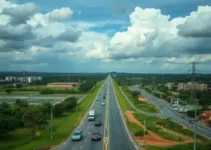 novo eixo viário em Toledo