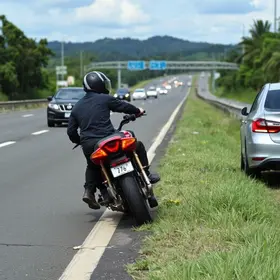 motociclista ferido