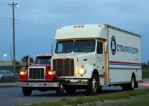 caminhão carregado com cigarros