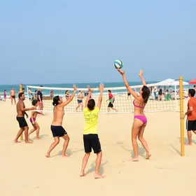 Festival de Vôlei Câmbio na Areia